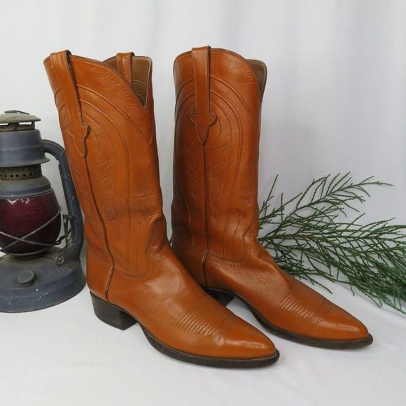 Ammons Boots Other - Rodney Ammons Boots Size 9.5 Mens Hand Made Leather Western Cowboy El Paso
